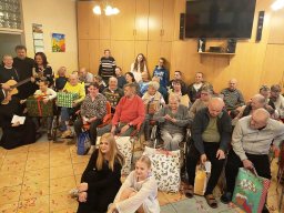 Rozdanie paczek mieszkańcom Bytomskiego Centrum Wsparcia, 23.12.2025